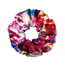 Seiden-Haarband Haargummis 100% Seide Vintage-Stil Zinnien-Gelb
