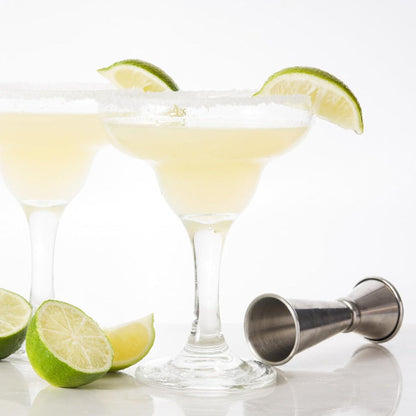 Edelstahl Cocktail Messbecher Set 2er Pack (1oz & 2oz)