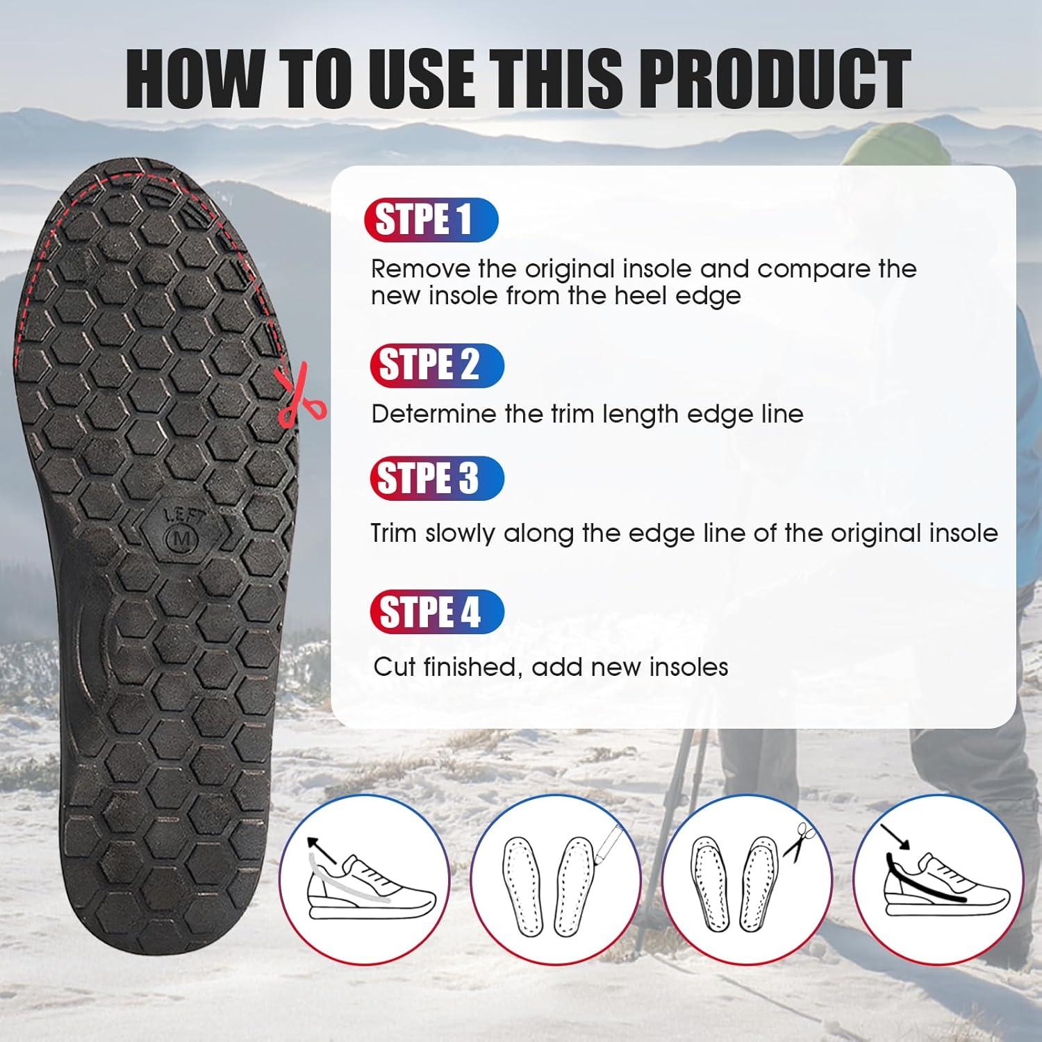 Magnetische Akupressur Einlegesohlen Gel Schuheinlagen 40-43 Neu