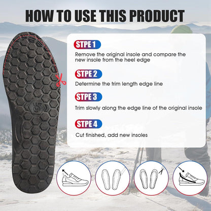 Magnetische Akupressur Einlegesohlen Gel Schuheinlagen 40-43 Neu
