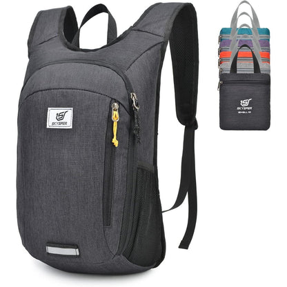 Faltbarer Tagesrucksack 15L wasserfest ultraleicht für Reisen
