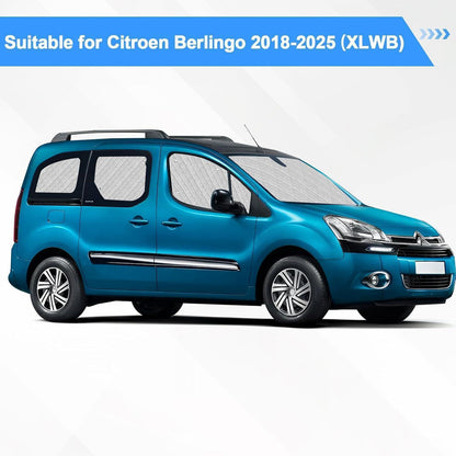 Thermomatte Citroen Berlingo 2018-2026 XLWB – Sonnenschutz & Privatsphäre