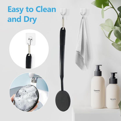 Rücken Lotionapplikator 19 Zoll mit langem Griff & 3 waschbaren Pads