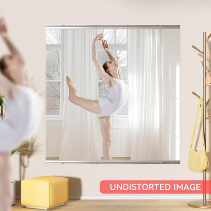 Ganzkörperspiegel 120x60cm - 2er Set für Fitnessraum & Yoga