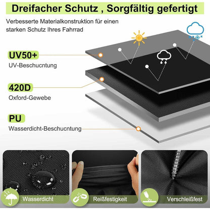 Wetterfeste Grillabdeckung 90x70x110cm – Robust & Langlebig