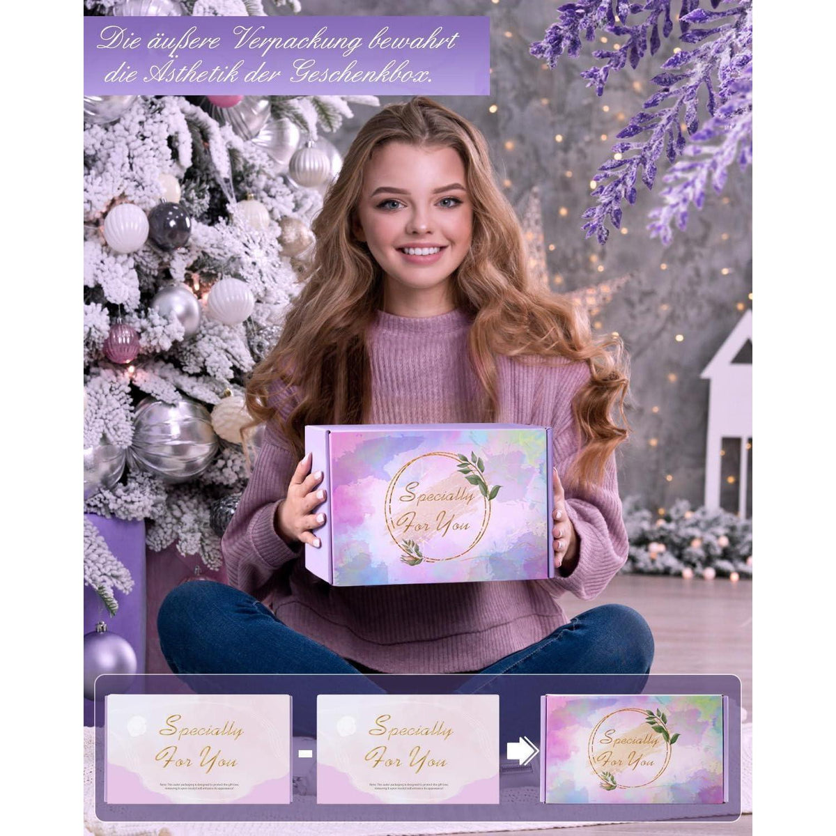 Geschenkset Entspannung für Frauen mit Thermobecher