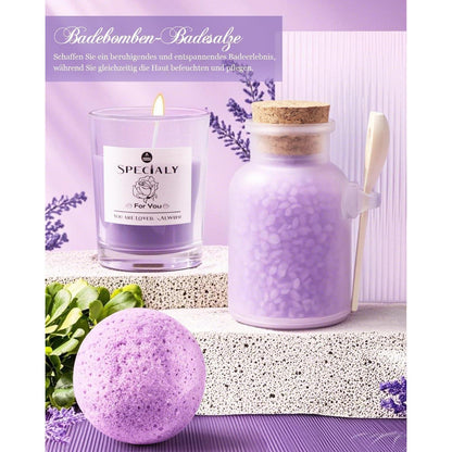 Geschenkset Entspannung für Frauen mit Thermobecher