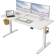 Elektrischer Schreibtisch Höhenverstellbar Stehpult 140x60 cm