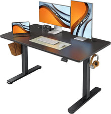 Elektrischer höhenverstellbarer Schreibtisch 120x60cm Steh-Sitz Tisch