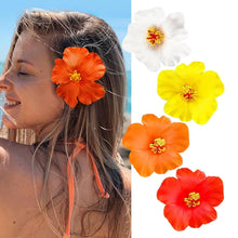 Hawaiianische Blumen Haarklammern Set, 9.5cm Flower Hair Clips