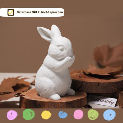 3 Silikonformen Hase Ostern – Gießformen für Kerzen & Gips