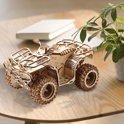 3D Puzzle Strandwagen Holzmodell – Bausatz für Erwachsene