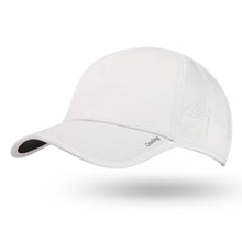 Atmungsaktive Baseball Cap mit Sonnenbrillenhalter & UV-Schutz Weiß XL
