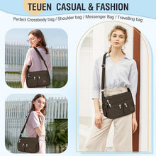 TEUEN Crossbody Bag Damen - Große Kapazität Nylon