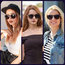 Perkanion Damen Sonnenbrille Polarisierte UV400 Cateye Retro