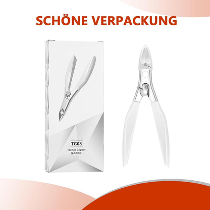 Präzise Nagelschere für Fuss- und Fingernägel aus Edelstahl, professionelle Ausführung