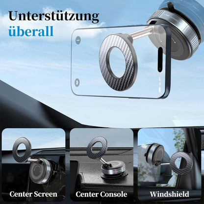 Vakuum Handyhalterung Auto mit Magsafe & 360° Drehung