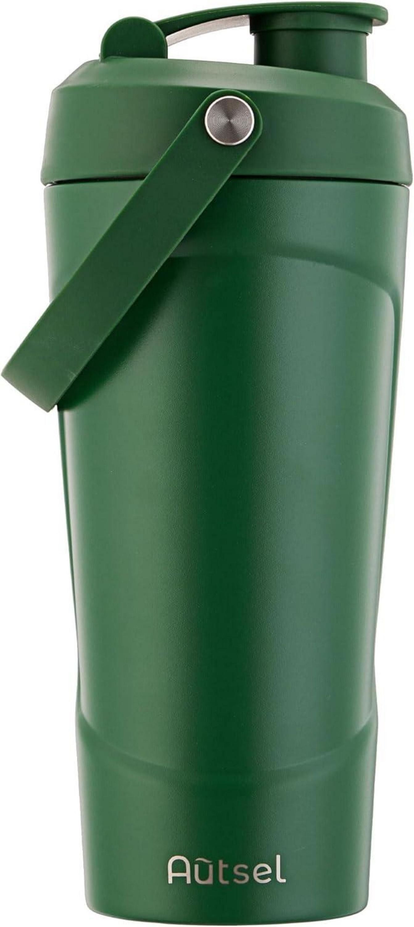 Edelstahl Protein Shaker 750ml mit Kugel BPA frei für Fitness und