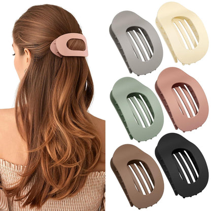 Haarklammern Groß Flach Rutschfest Elegant Sport Alltag