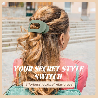 Tumurup Haarklammern Damen 6 Farben Rutschfeste Flache Claw