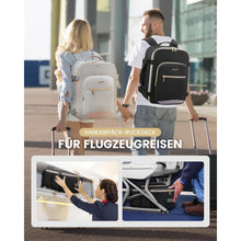 Handgepäck Rucksack 45x36x20cm, Kofferöffnung, Schwarz