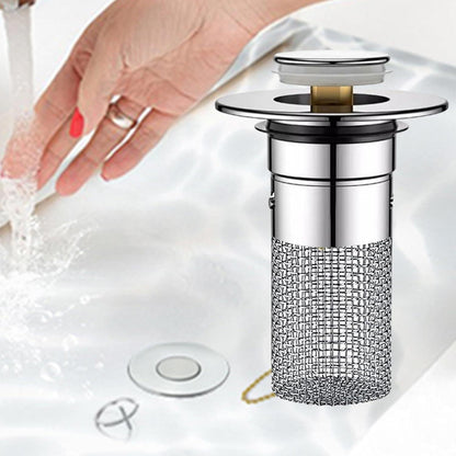 Edelstahl Bodenabflusssieb für Waschbecken & Küche
