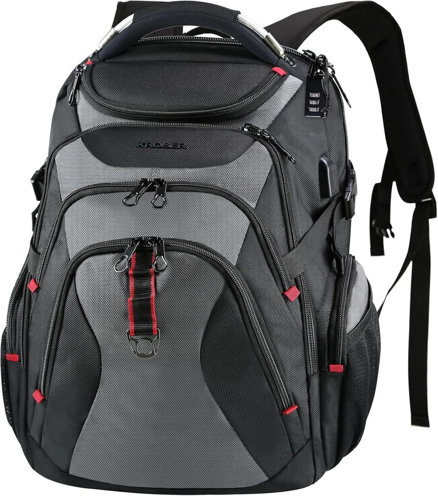 Laptop Rucksack 17,3 Zoll Business XL RFID USB Wasserdicht