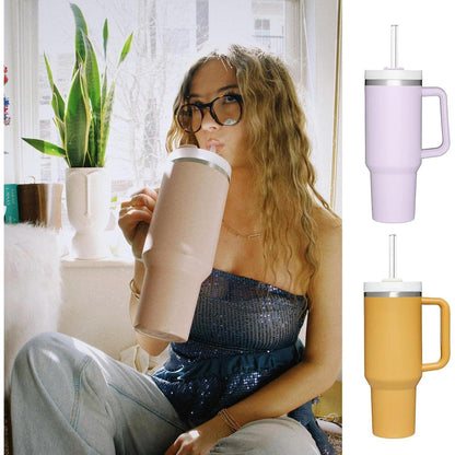 Glasstrohhalme 31cm – 10er Set für Stanley Cup & mehr