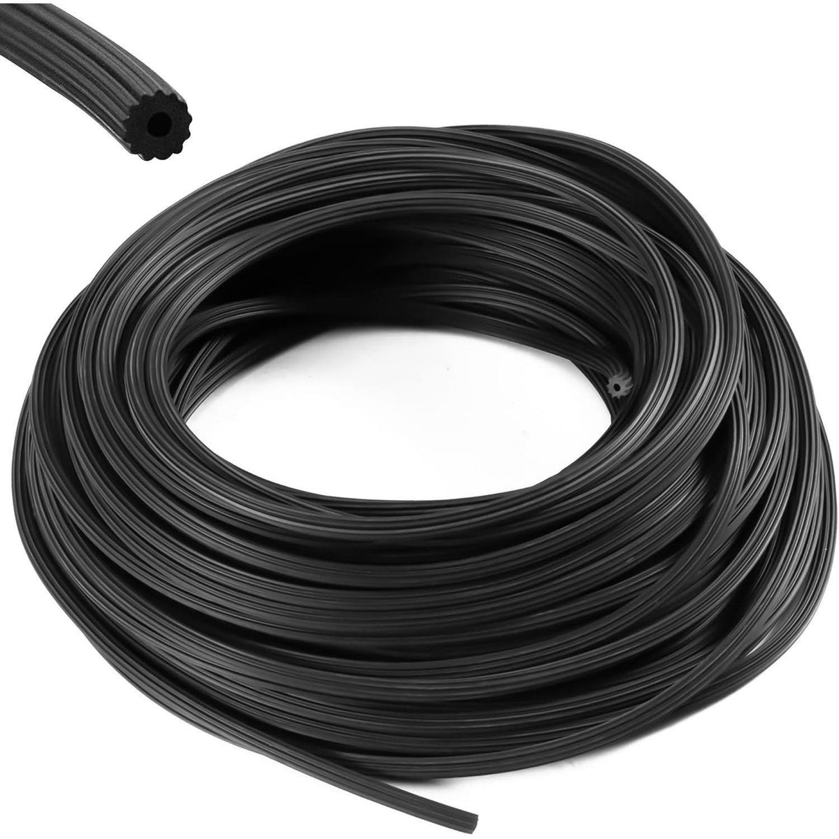Gummi Kederband 20m für Fliegengitter & Spannrahmen Ø3mm