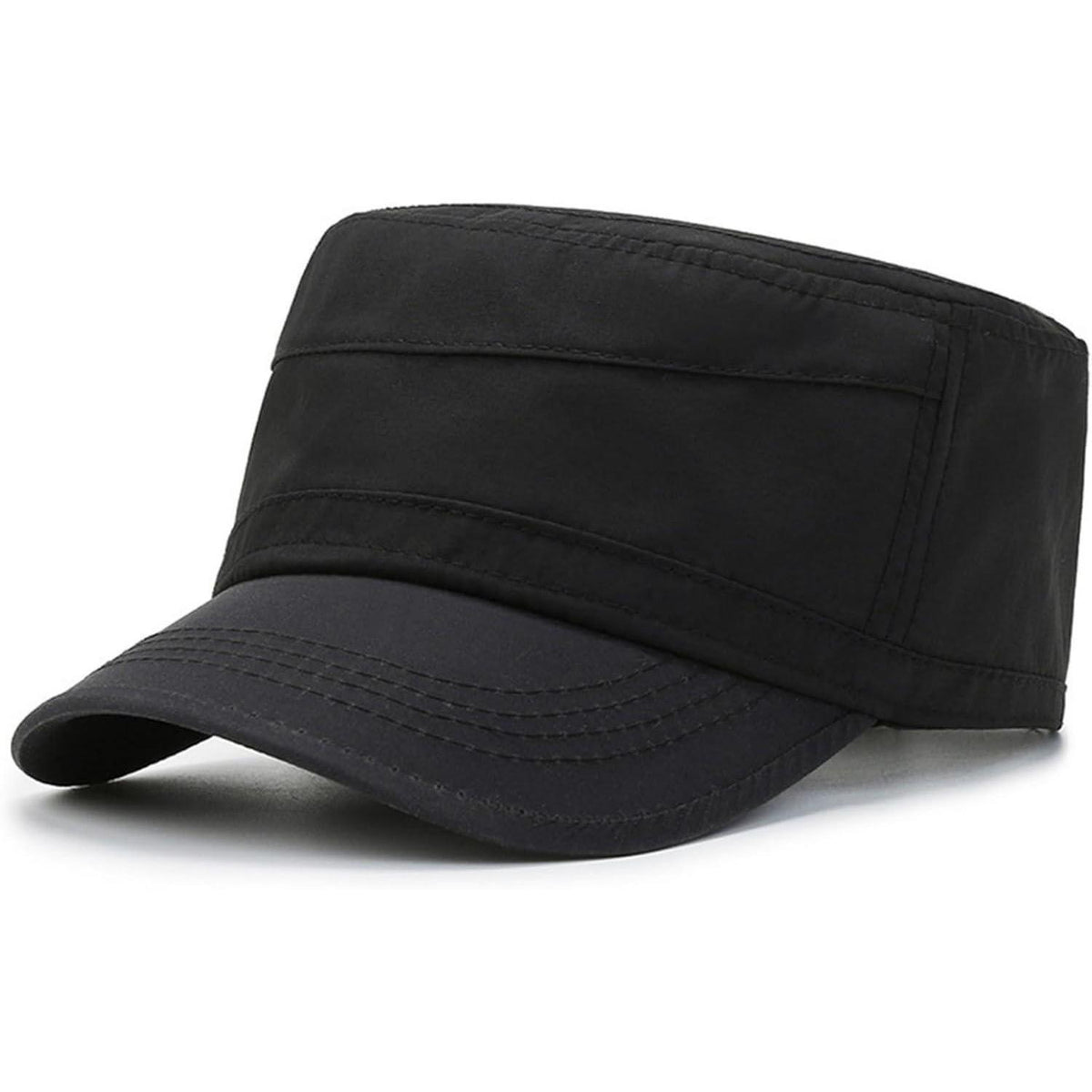 Military Cap Herren Verstellbar – Vintage Flatcap für Frühling & Sommer