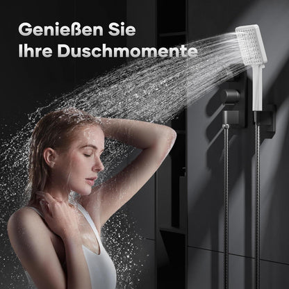 Regendusche Duschkopf mit 6 Strahlarten & Hochdruck
