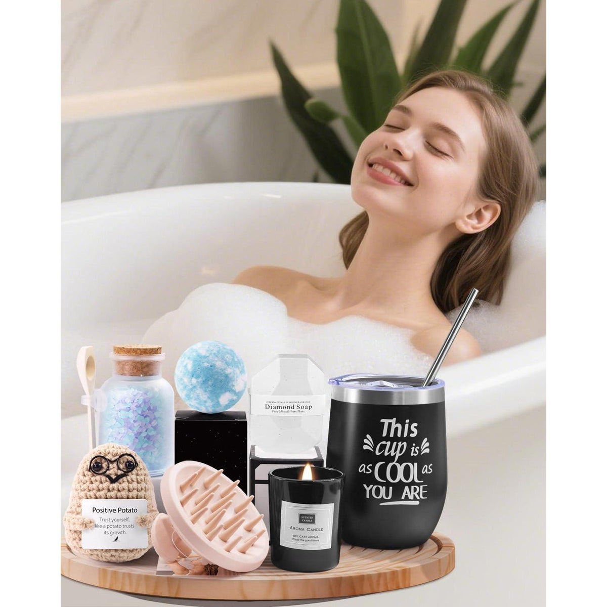 10x Geburtstagsgeschenkset für Frauen – Entspannung & Wellness