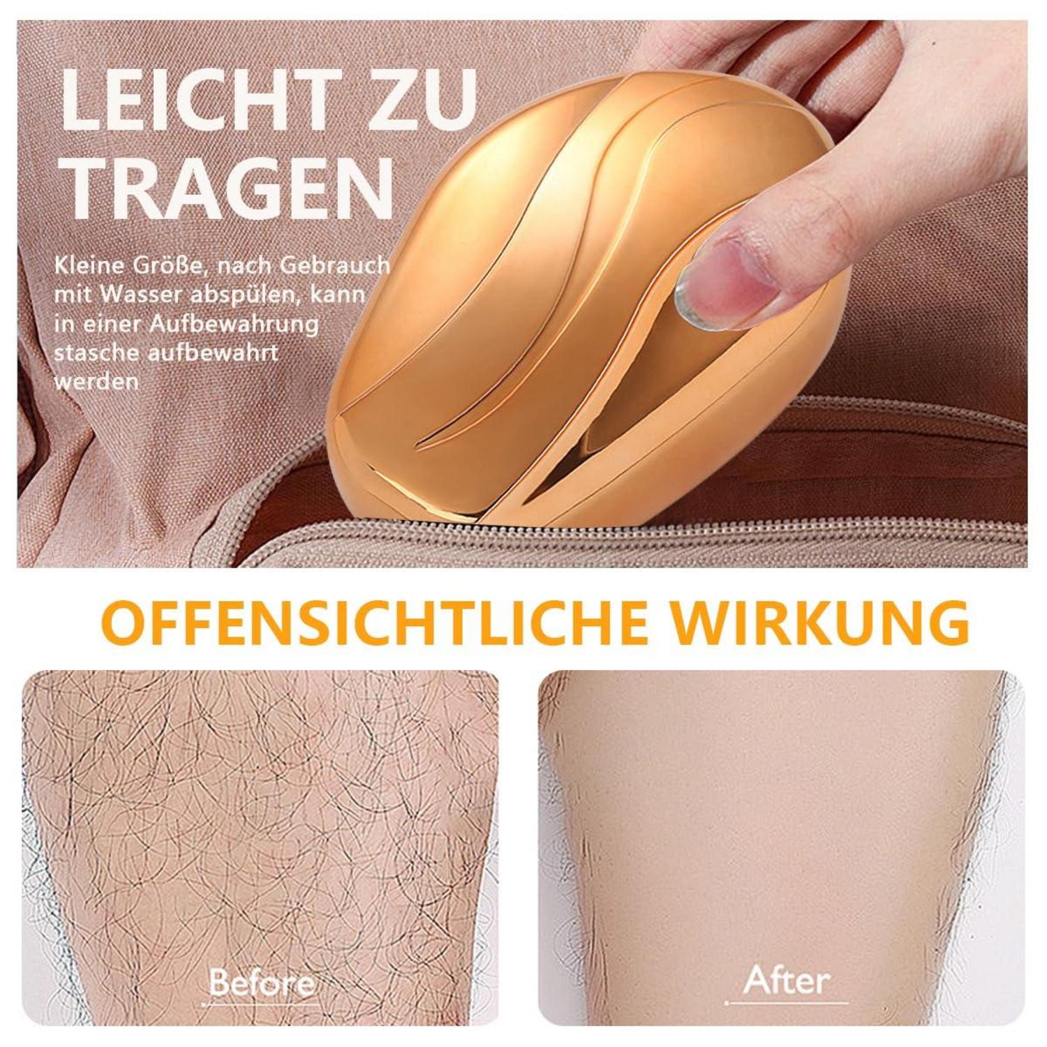 Kristall Haarentferner Wiederverwendbarer Nano für Rücken Arme Beine