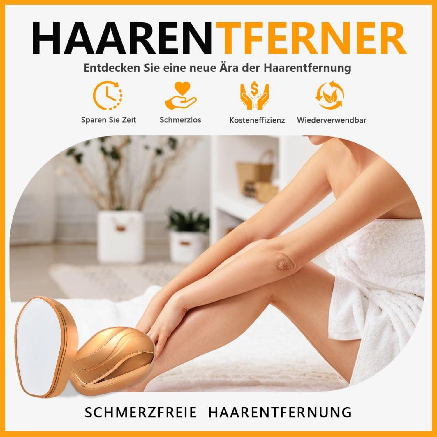 Kristall Haarentferner ohne Rasieren für glatte Haut