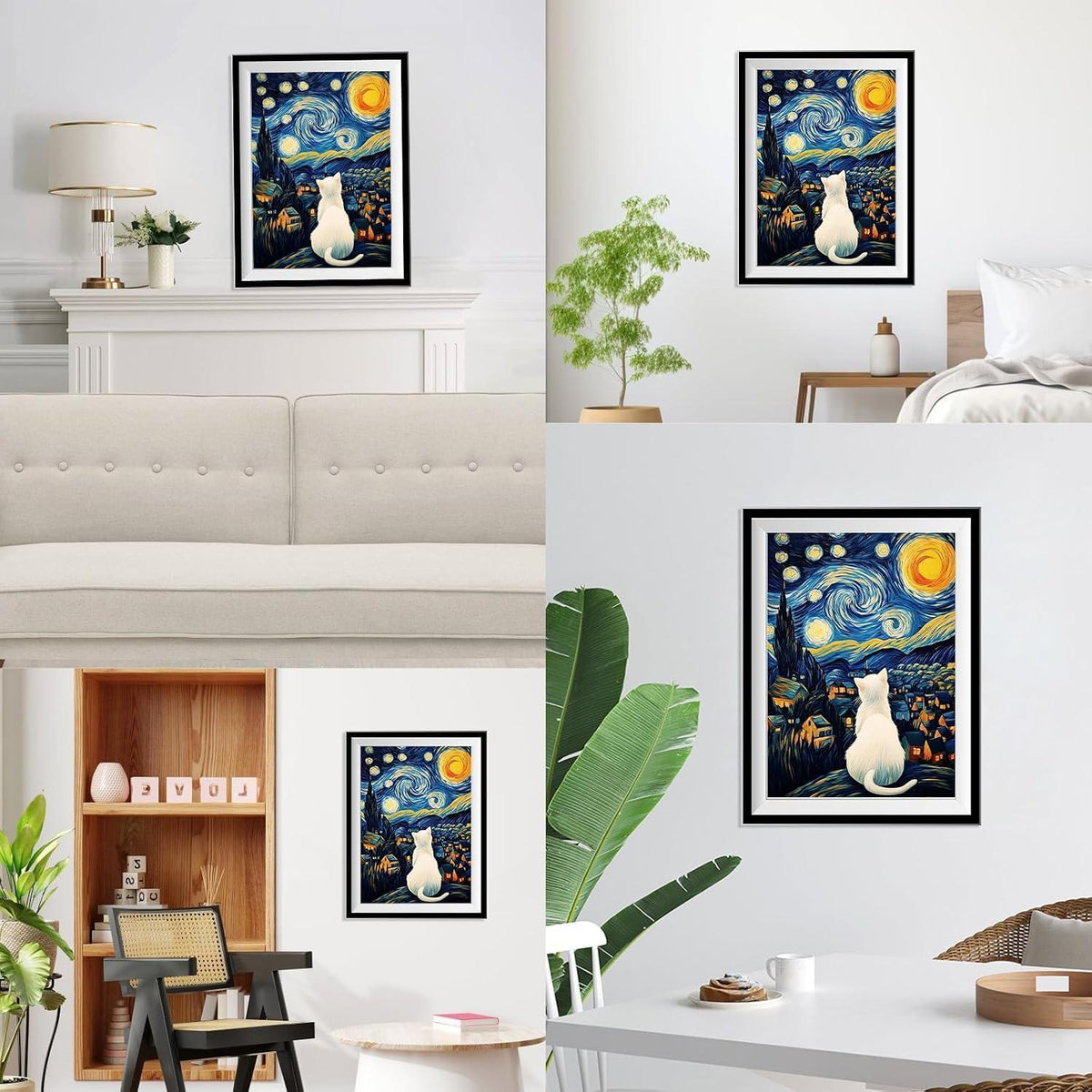 5D Diamantmalerei Katze – Vollbild DIY Set für Erwachsene
