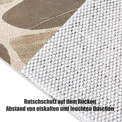 Rutschfeste Duschmatte 70x150 cm – Steinmuster & Komfort