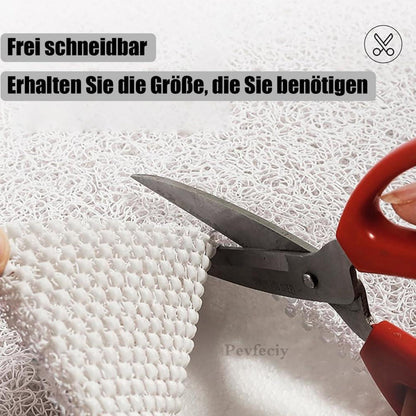 Rutschfeste Duschmatte 80x120 cm - Steinmuster & Peeling