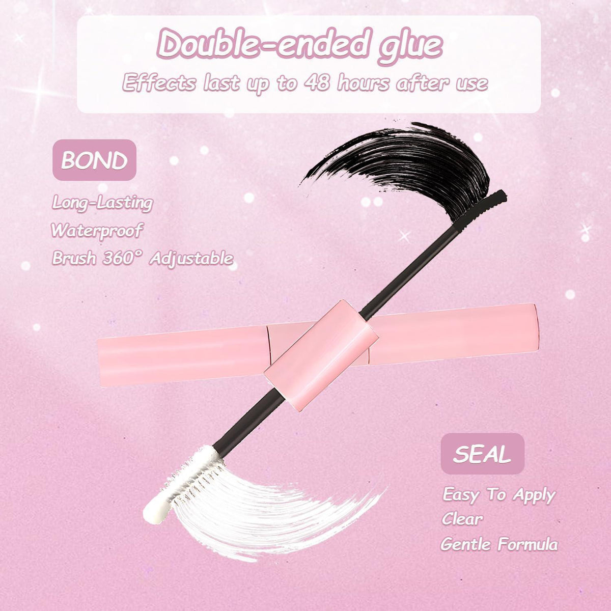 Wimpern Extensions Set 560pcs – 10D bis 40D Volumen-Effekt