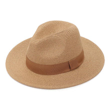 Damen Panama Hut mit breiter Krempe – Strohhut für Sommer & Strand