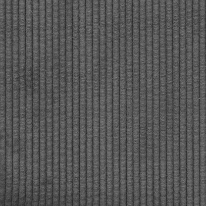 3-Sitzer Sofa Dunkelgrau mit Kissen & Moduldesign