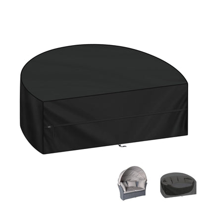 Wasserdichte Sonneninsel Abdeckhaube 180x90x80cm – Winterfest & UV-Schutz