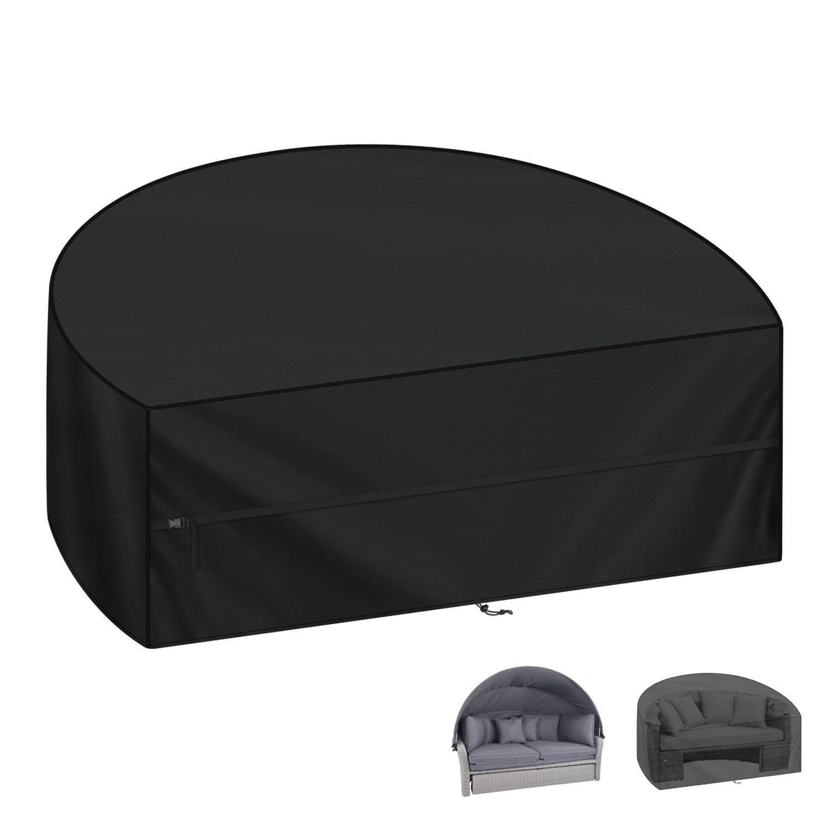 Sonneninsel Abdeckung 205x110x80cm – Wasserdicht & Windfest