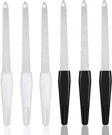 Nagelfeilen Set 6er Profi Metall Nagelfeile Maniküre Pediküre