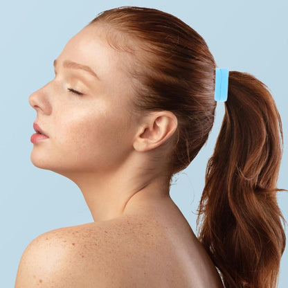 100 Damen Haargummis, Nylon, Elastischer Pferdeschwanzhalter, Mehrfarbig