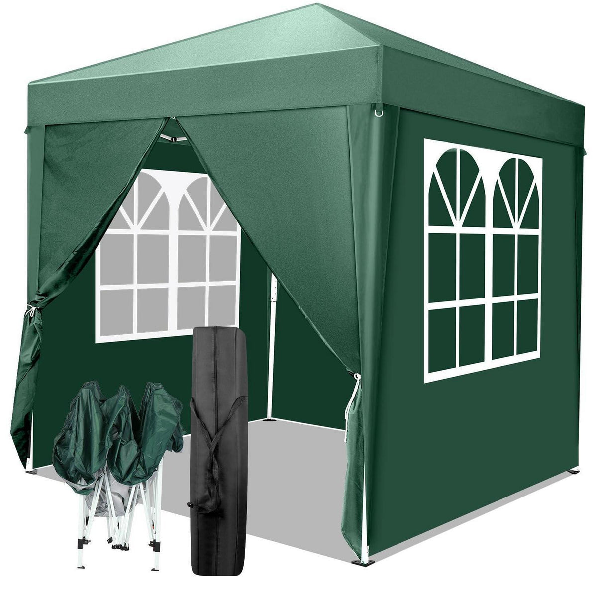Faltpavillon 2x2m – Wasserdicht, Stabil & UV-Schutz für Garten & Camping
