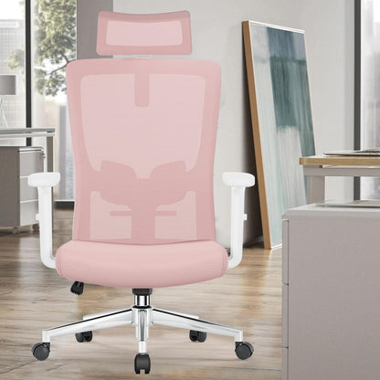 Ergonomischer Bürostuhl mit Lendenwirbelstütze und