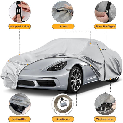 Autoabdeckung wasserdicht Porsche 718 Boxster/Cayman 1997-2025