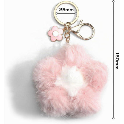 Sakura Plüsch Schlüsselanhänger – Geburtstagsgeschenk für Frauen