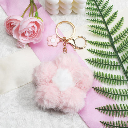 Sakura Plüsch Schlüsselanhänger – Geburtstagsgeschenk für Frauen