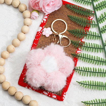 Sakura Plüsch Schlüsselanhänger – Geburtstagsgeschenk für Frauen